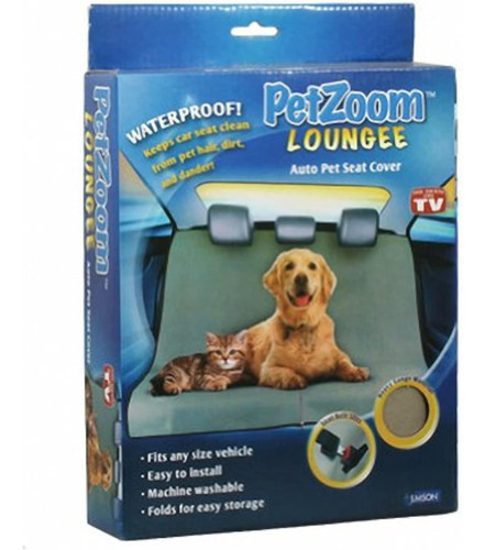 Funda Asiento De Mascota Del Automóvil Pet Zoom Lounge...