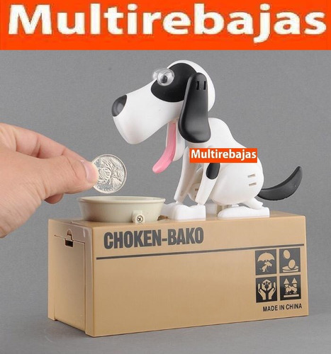 Imagen 3 de 7 de Alcancía Perro Devora Monedas El Más Comprado