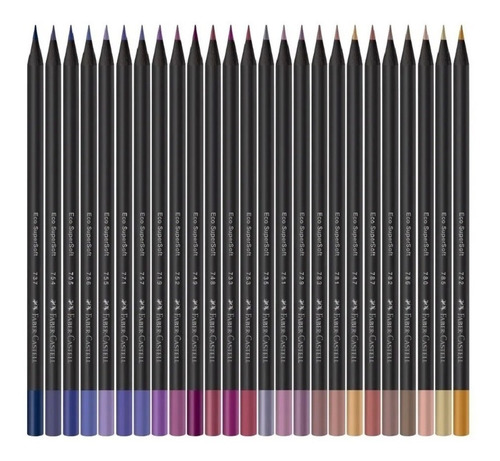 Imagem 5 de 8 de Lápis De Cor 100 Cores Supersoft Faber-castell Profissional