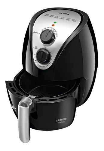 Fritadeira Elétrica S/ Óleo 1270w Air Fryer Ultra Af-10 220v Cor Preto/Prata