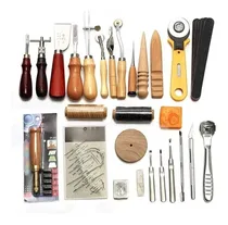 Comprar Kit De Ferramentas De Artesanato De Couro Com 37 Peças