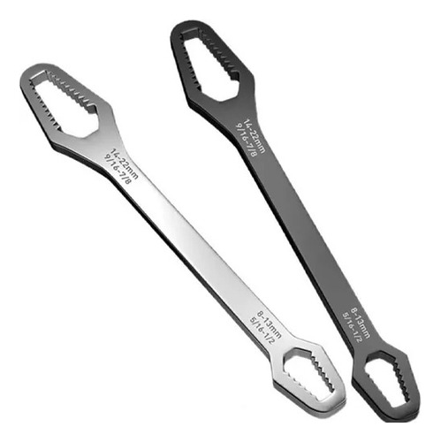 Chave Boca Fixa Aço Universal 8 A 22mm 9/16 7/8 5/16 1/2