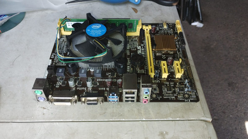 Kit Placa Madre Asus H81m-k Intel Core I7 4ta 8gb Ram Ddr3 (Reacondicionado)