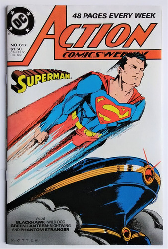 Action Comics 617 Dc 1988 Superman Green Lantern Peter David