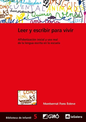 Leer Y Escribir Para Vivir - Montserrat Fons Esteve