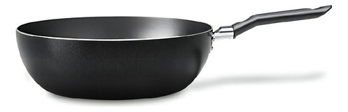 Wok Antiadherente Con Mango Brinox Ebony 24cm Color Negro