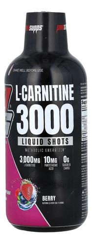 L Carnitina 3000 Liquid Shots 31 Servicios 