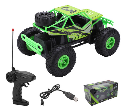 Coche De Escalada De Aleación Verde Verde, 2.4 G, 1:16 Con M