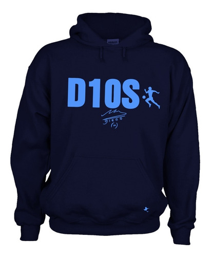 Sudadera Capucha Fútbol Soccer Diego Armando Maradona Dios 