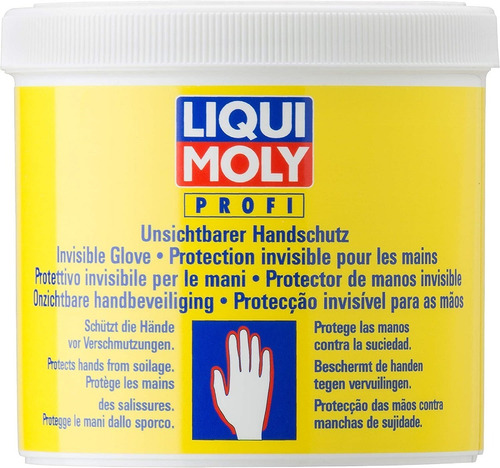 Guante Invisible Protector De Manos En Pasta Liquimoly 650ml