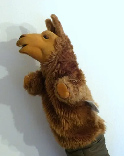 La Llama Que Llama Títere Peluche Telecom Yusel Original A (Usado)