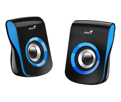 Corneta Genius Rs2 Sp-q180 Azul Usb  2.0 Multimedia Usb