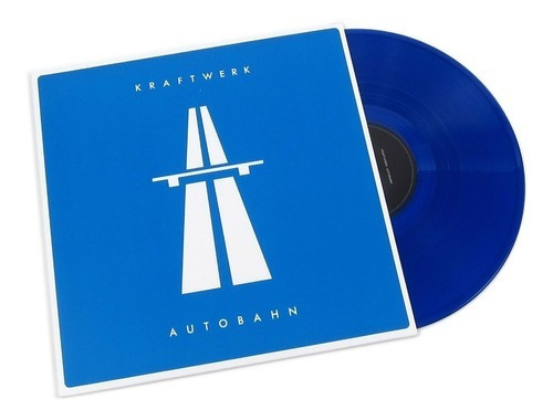 Kraftwerk - Autobahn Lp 180g Vinilo Azul Blue Vinyl Cd