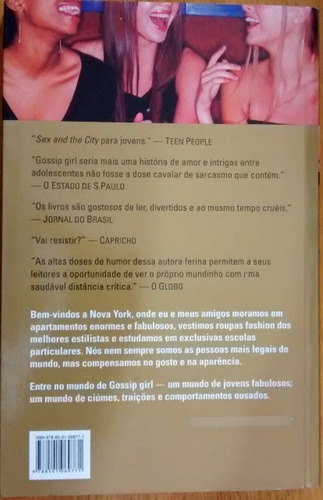 L1883 Gossip Girl - Volume I: As Delícias Da Fofoca (Usado)