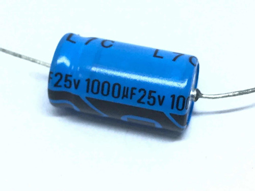 1000uf 25v Capacitor Eletrolítico Axial Kit C/05pcs