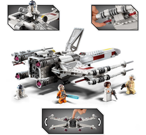 Juguete De Construcción Lego Star Wars Luke Skywalker X-wing