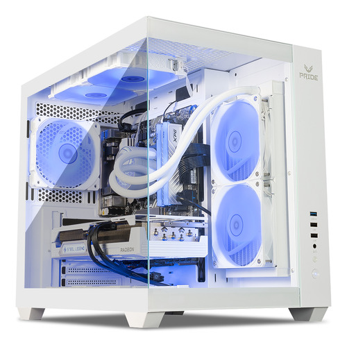 Pc Pride Gaming Factor White R7 5700x Rx9070xt 32gb 1tb Ssd Capacidad De Memoria Ram 32 Gb Capacidad Del Disco 1 Tb Tarjeta Gráfica Rx 9070 Xt