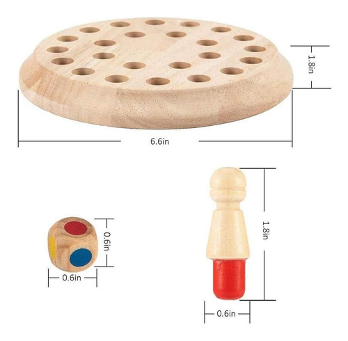 Parent-child Chess Memory Adulto Color Juego De Mesa Juguete