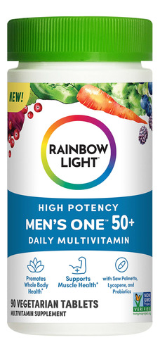 Rainbow Light Multivitaminico Para Hombres 50+, Vitamina C,