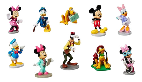 Disney Store - Set Mickey Mouse Mega Figurines