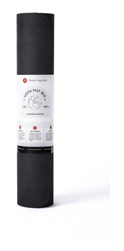 Imagen 3 de 3 de Yoga Mat Bio 6mm Nueva Tecnología Y Textura Con Alineaciones