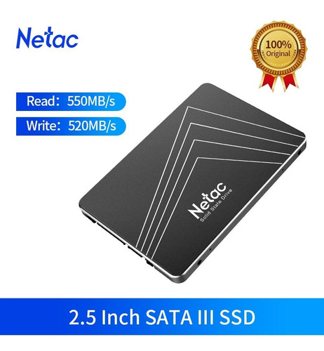 Ssd 3d Netac 960gb Sata 3 P/ Pc, Notebook E Consoles
