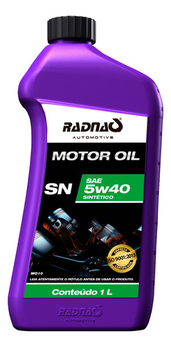 Oleo Motor 5w40 Sn Sintetico Bmw 325i 2.5 24v E36