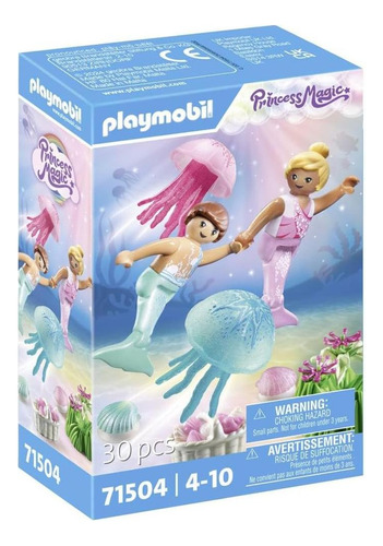 Niños Sirena Playmobil 71504 Con Medusas Y Accesorios
