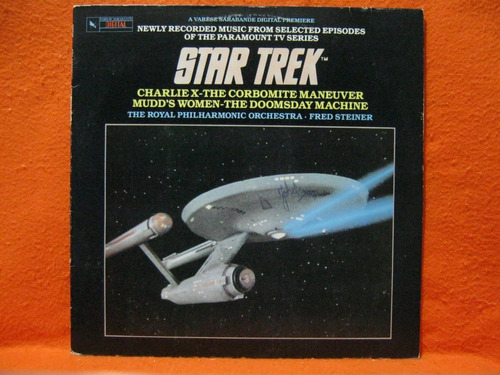 Star Trek - Lp Disco De Vinil Trilha Sonora Original Filme