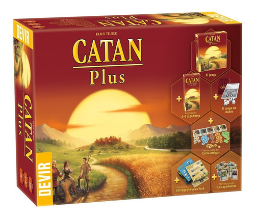 Juego De Mesa Catan Plus Original Nuevo Sellado Español