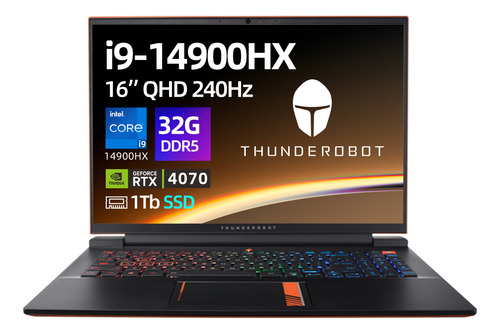 Zero I9-14900hx Rtx4070 Laptop Gamer 32g 1t Teclado Español