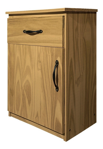 Imagen 2 de 10 de Combos 2 Mesas De Luz Cajon Madera Macizo Puerta Sajo 42x50