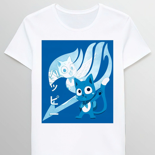 Remera Fairy Tail Happy 62105965