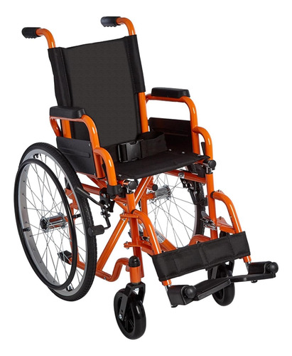 Silla De Transporte Plegable De Silla De Ruedas En Círculo Y