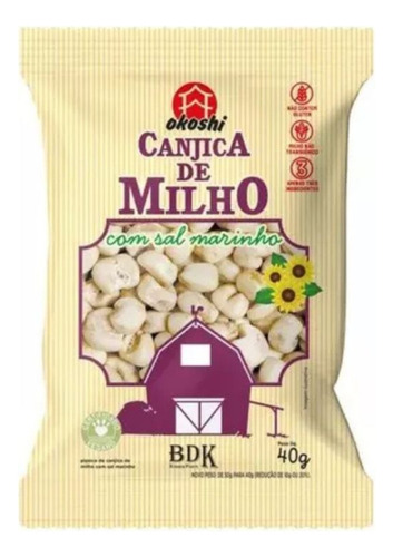Kit 5 Canjicas De Milho Com Açúcar 5 Canjicas Com Sal