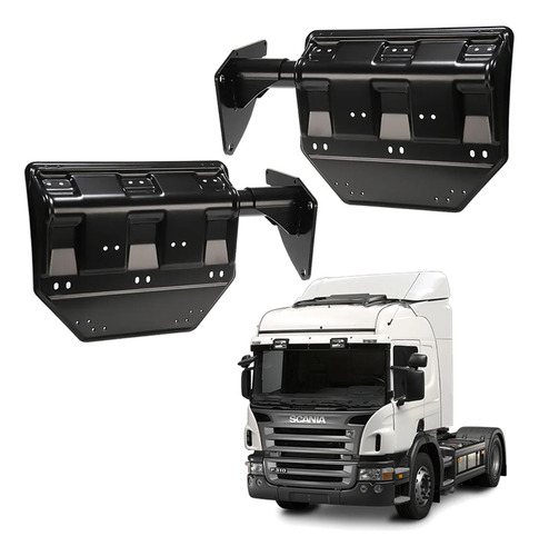 Par Suporte Paralama Scania Direito Esquerdo Trasei. Trucado