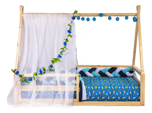 Cama Para Niños Montessori Tipi Bh - 1,5 Plaza