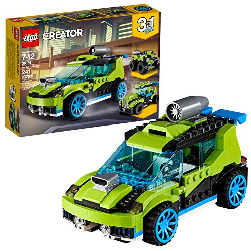 Edificio Lego Creator 3 En 1 Rocket Rally Car 31074