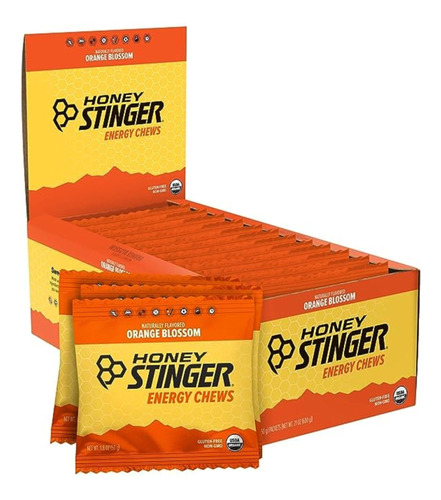 Licuado De Frutas Honey Stinger Org&aacute;nica Para Mascar,