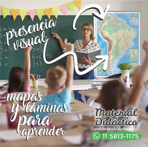 Mapa América Central Y Antillas Político 90x130cm - Laminado