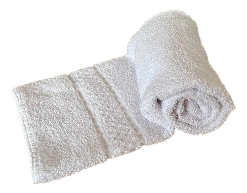 Imagen 1 de 10 de Toalla Hotelera Platino Blanca 550 Gr Algodon 100%