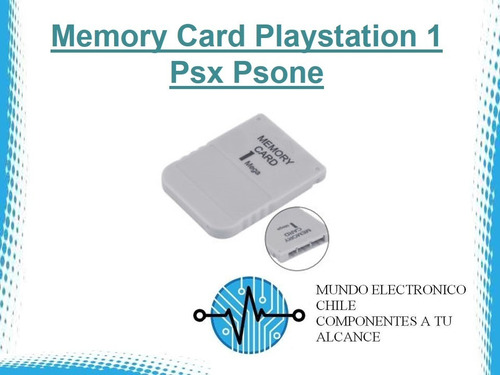 Memory Card Playstation 1 Psx Psone (con Boleta)