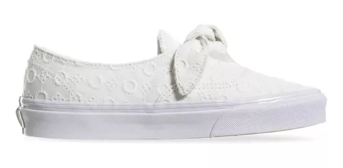 Tenis Vans Authentic Knotted - 3mu2vl6 Blanco - Mujer sin intereses