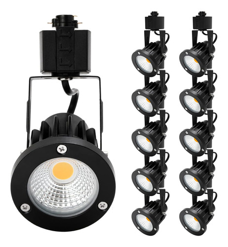 Eaglod Cabezales De Riel Led De 15 W H, Cabezales De Riel Le