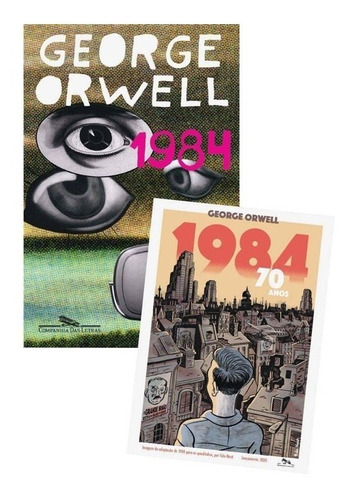 Livro - 1984 Acompanha Pôster 70 Anos - 1 Ed 2019