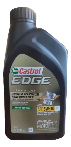 Castrol Edge 5w30 -1lto Titanio Liquido Usa - Tyt