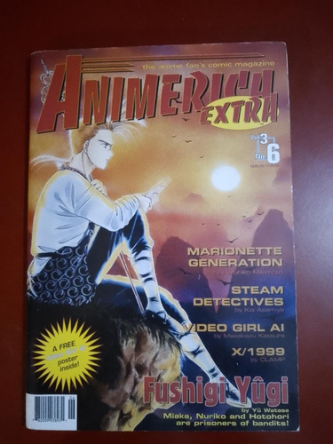 Revista Animerica Extra Vol 3 Numero 6 Mangas En Ingles