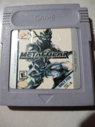 Metal Gearl Game Boy 