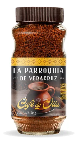 comprar Café La Parroquia De Veracruz Soluble Café De Olla De 90 Gr