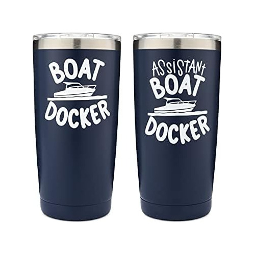 - Boat Docker And Assistant Boat Docker Tumbler Set De ...